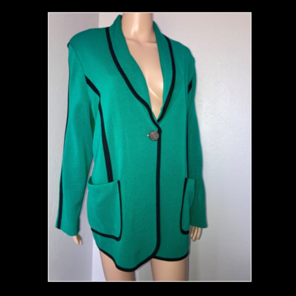 Misook Green Jacket Extra Large XL